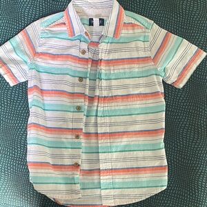 Place Multicolor Striped Button-Down Shirt